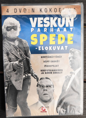 Veskun Parhaat Spede-elokuvat, 4 DVD boxi