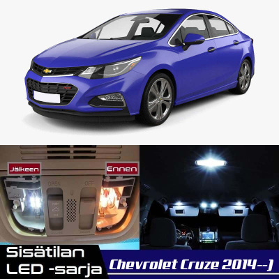 Chevrolet Cruze ( MK2 ) Sisätilan LED-sarja 12-o