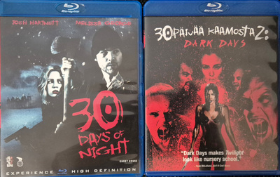 30 päivää kaamosta (2007) & 30 päivää kaamosta 2  -Blu-Ray