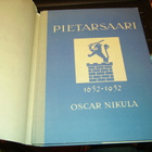 Oscar Nikula : PIETARSAARI 1652-1952 ( 1 p. 1952 ) - pikkukuva 2