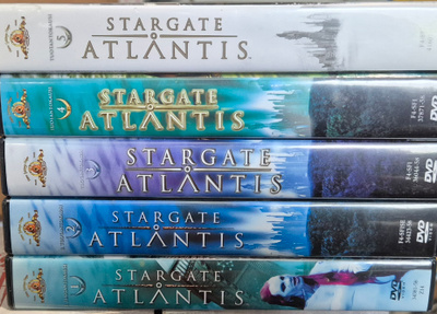 Stargate Atlantis (2004-2009) koko sarja! -DVD