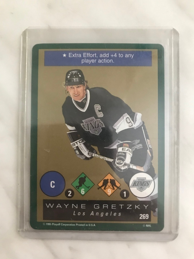 1995-96 Playoff One on One Challenge GOLD Wayne Gretzky