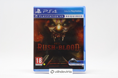 Until Dawn Rush of Blood - PS4 (VR)