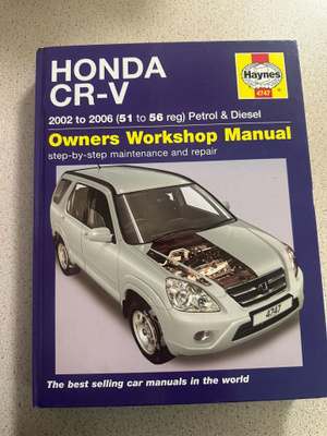 Haynes 4747 Honda CR-V 2002 - 2006 korjausopas