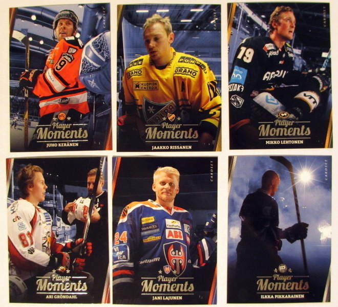 Player Moments /999 tehtyjä Cardset 2016-17