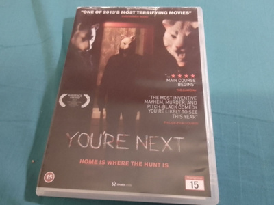 You' re next. Kauhu leffa. Dvd.