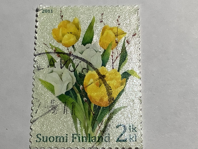 Lape 2071/ 2011 Tulppaanikimppu o  leimattu