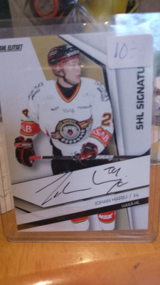 SHL elitset autograph Johan harju!
