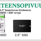 2.5" SATA - USB 3.0 7+15pin kovalevyn sovitin /b #31482 - pikkukuva 4