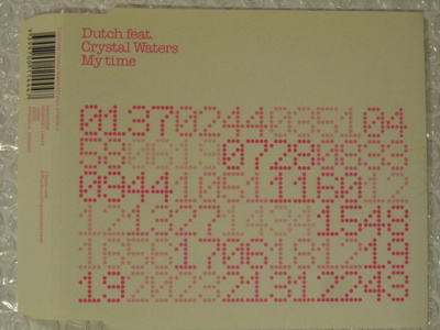 Dutch Feat. Crystal Waters • My Time CD-Single