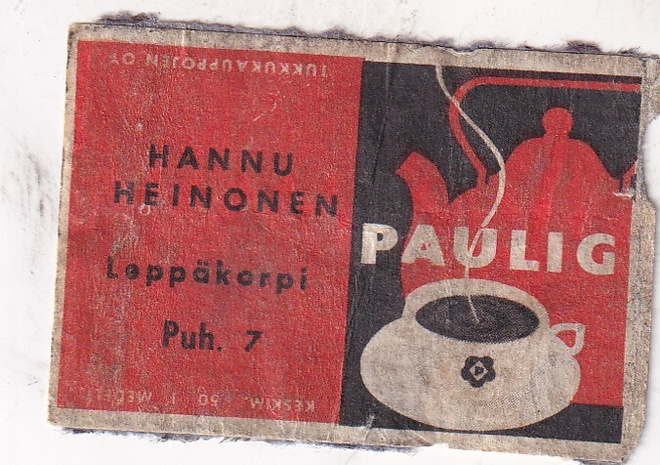 Leppäkorpi, Hannu Heinonen, Paulig .  s60
