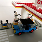 Lego town 6371 Shell huoltoasema vuodelta 1983 - pikkukuva 5