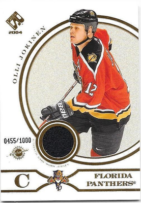 03-04 Private Stock Jersey #169 Olli Jokinen Florida Panther