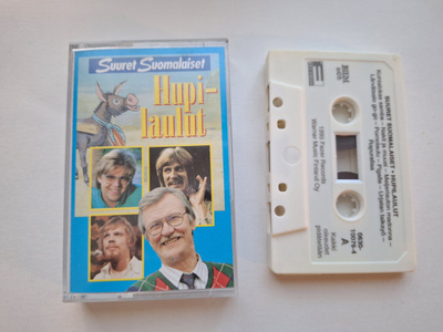HUPILAULUT Juha Vainio, Reijo Tani, Jukka Virtanen c-kasetti