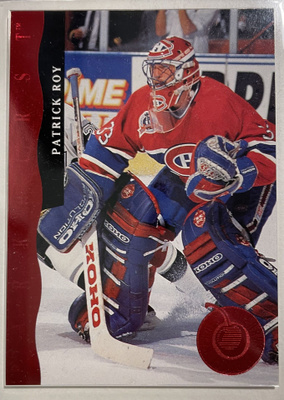 Patrick Roy x 3 1993-94 Parkhurst erikoiskorttia