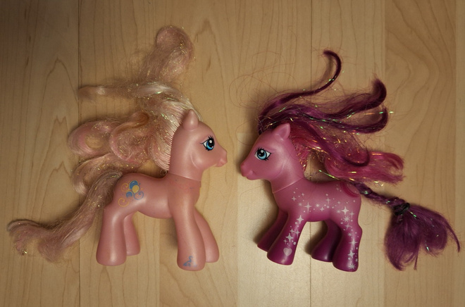 MyLittlePony vaaleanpunainen ja pinkki