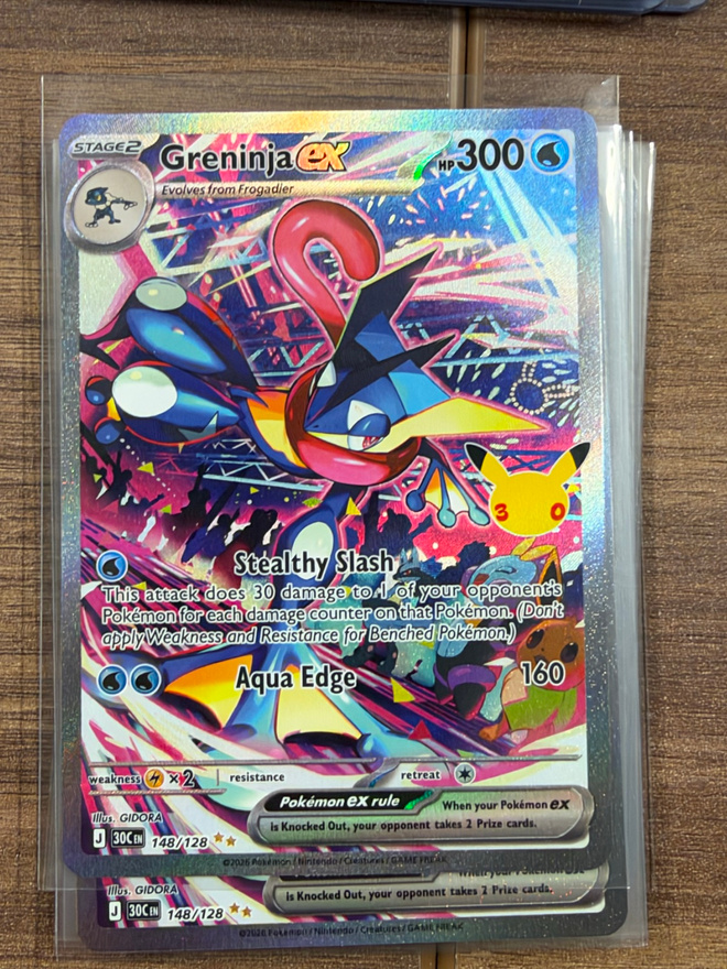 Pokemon Greninja ex (30C 148)