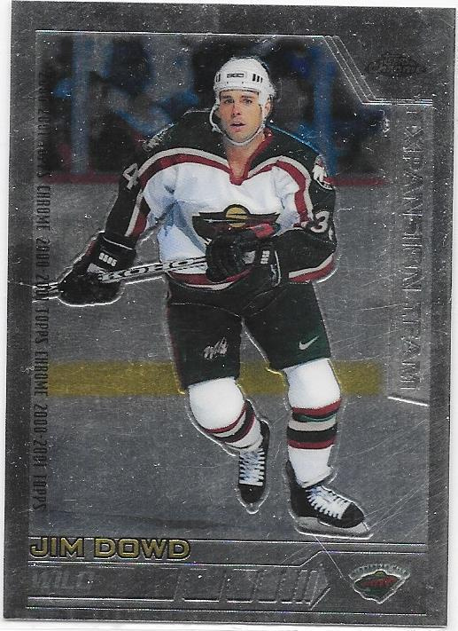 2000-01 Topps Chrome #235 Jim Dowd Minnesota Wild