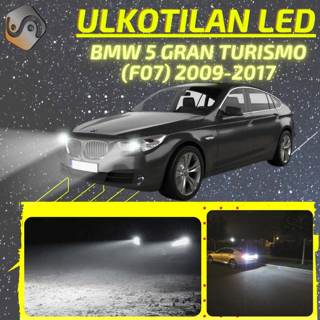 5 GRAN TURISMO (F07) 2009-2017 Ulkoiset LED -valot