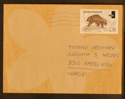 # 23361 # ATM--30 - 3,20mk - Kirje > Norjaan