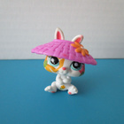 Littlest Pet Shop figuuri, kukkakani+hattu - pikkukuva 1