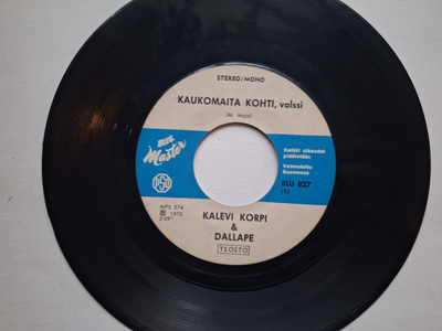 KALEVI KORPI & DALLAPE - KAUKOMAITA KOHTI 7 " Single
