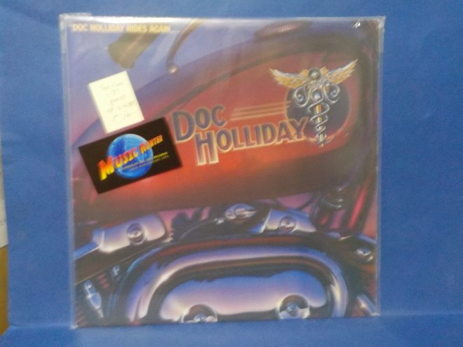 DOC HOLLIDAY - DOC HOLLIDAY RIDES AGAIN M-/M- 1ST CAN -81 LP