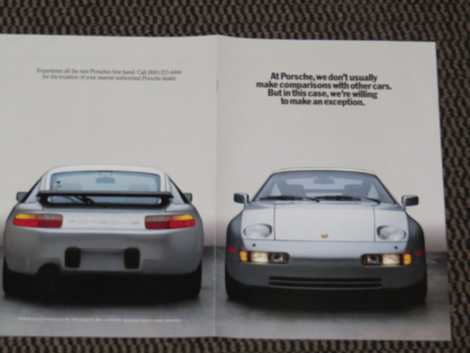 1986 Porsche 928 S4 esite - KUIN UUSI