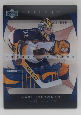 2005-06 Trilogy Frozen in time Kari Lehtonen /599