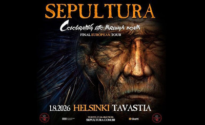 Sepultura la 1.8.2026 Tavastia Helsinki