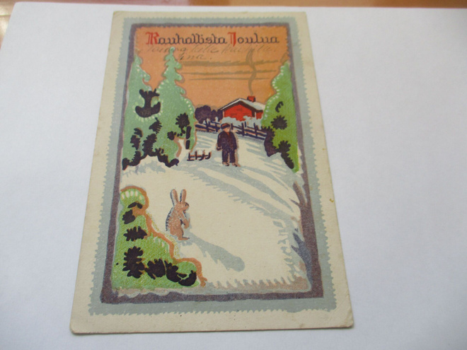 Tuhka Rauhallista Joulua - 1941