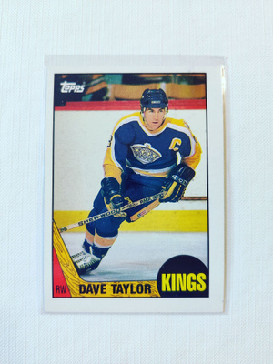 87-88 Topps - Dave Taylor