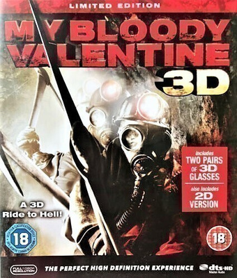 My Bloody Valentine Limited Edition 2D/3D Blu-Ray (A,B,C)