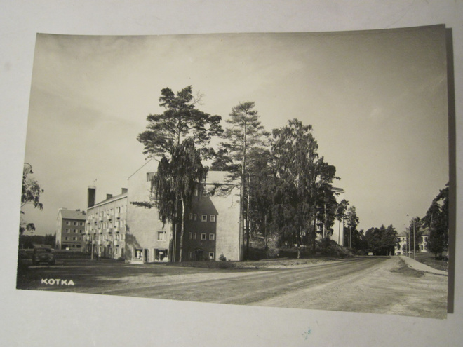 VANHA Postikortti Kotka 1950-l Alkup.Mallikappale