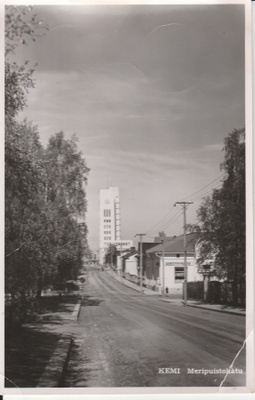 Postikortti Kemi , Meripuistonkatu