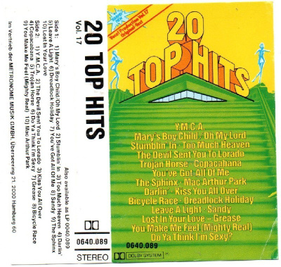 20 Top hits Vol. 17 c-kasetti