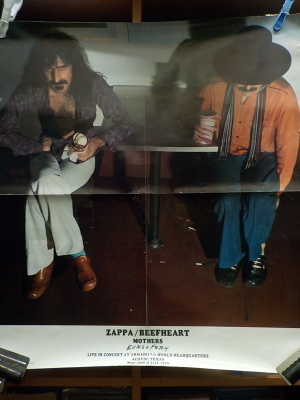 ZAPPA/ BEEFHEART/ MOTHERS - BONGO FURY LIVE 75 KEIKKAJULISTE