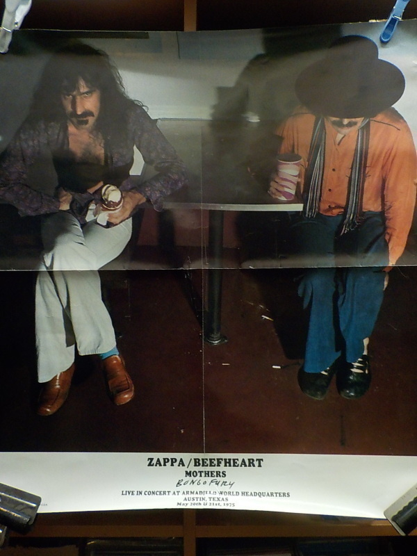 ZAPPA/ BEEFHEART/ MOTHERS - BONGO FURY LIVE 75 KEIKKAJULISTE