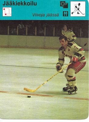 Concert Hall 1978 Jääkiekkoilu Viivoja jäässä