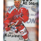 Sisu Jääkiekkokortti n:o 184 1996-97 Jari Korpisalo - pikkukuva 1