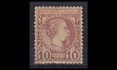 Monaco 4 o Prinssi Charles III 10 C (1885)