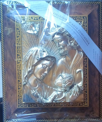 italian gold plated icon