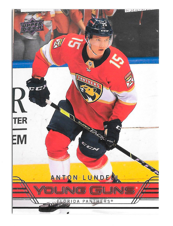 2021-22 Upper Deck Young Guns Retro RC #T-86 Anton Lundell
