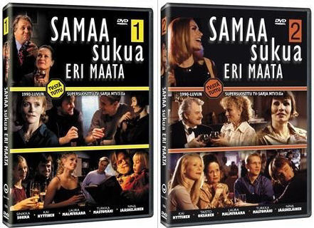 SAMAA SUKUA ERI MAATA  - Kaudet 1 ja 2 - DVD Boxit