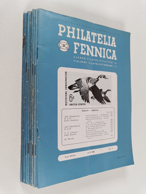 Philatelia Fennica vuosikerta 1968 (numerot 1-12)