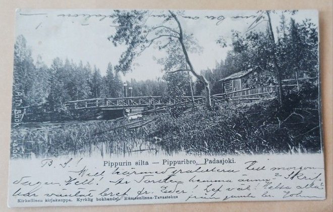Padasjoki, Pippurin silta (A. Th. Böök'in valok.), p. 1913