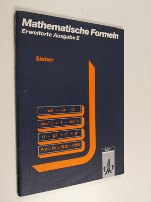 Helmut Sieber ym. : Mathematische Begriffe und Formeln : ...