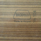 BACKMAN  MUOVIPINTAINEN TARJOTIN MADE IN FINLAND - pikkukuva 3