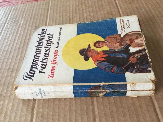 ZANE GREY PURPPURARINTEIDEN RATSASTAJAT 1924