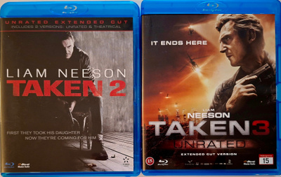 TAKEN 2 & 3 BLU-RAY